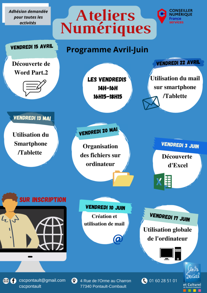 programme atelier numérique